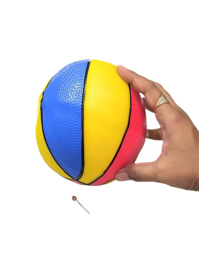 NELSTRAB:- Multi Color Football Playground Balls Kickball for Kids and Adults - for Dodge Ball, Handball, Boys Girls Kids(2-5 Years)(Set of 1) - Image 2